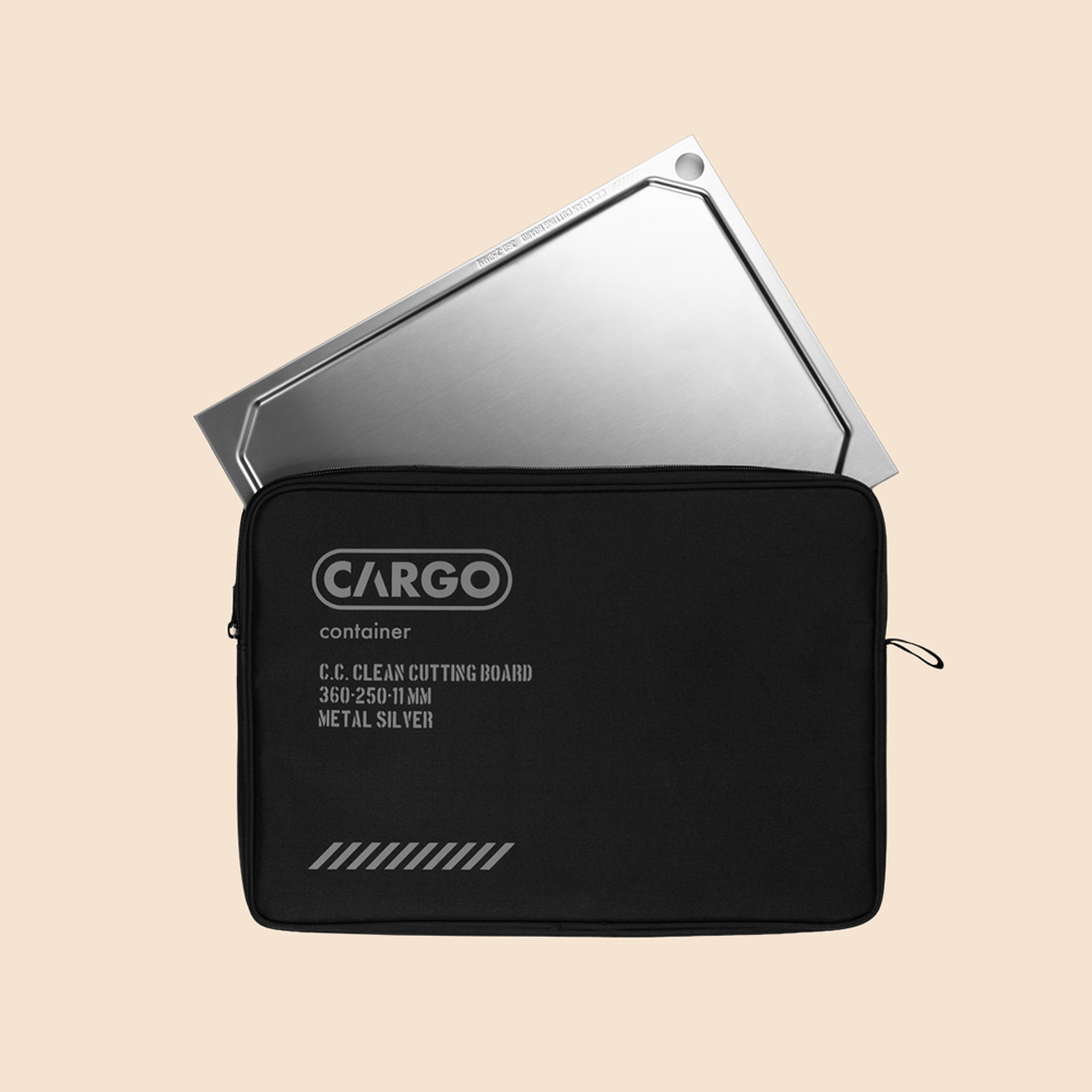 (預購)CARGO 304不鏽鋼1單位料理盤含收納袋