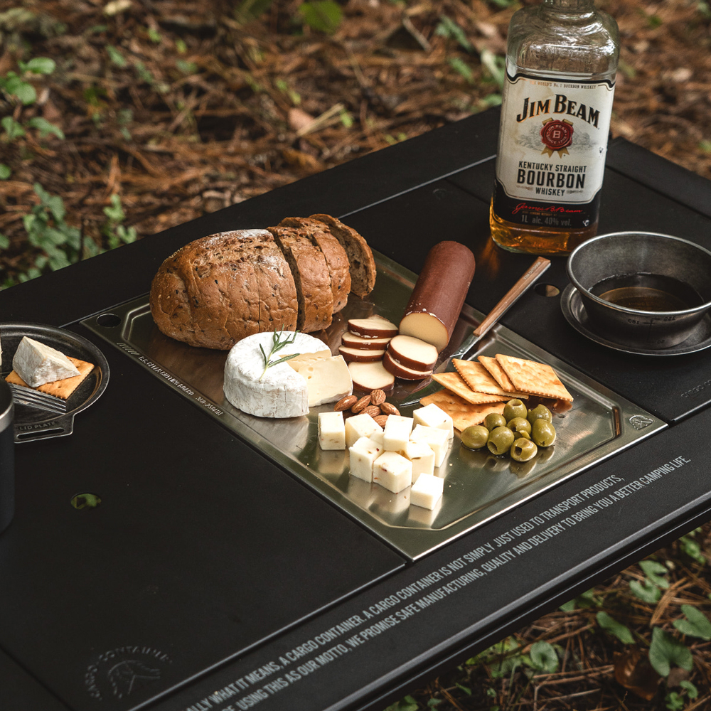 (預購)CARGO 304不鏽鋼1單位料理盤含收納袋