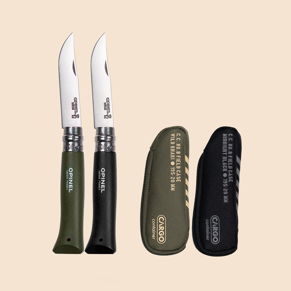 (預購)CARGOxOPINEL No.08 聯名款不鏽鋼折刀含收納盒